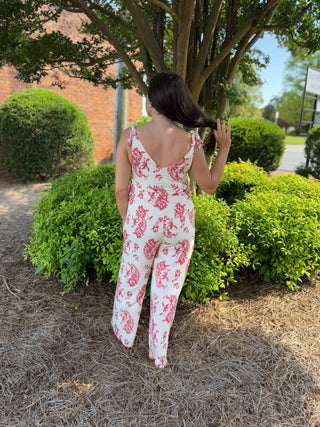 Misses Summer Scarlet Jumpsuit