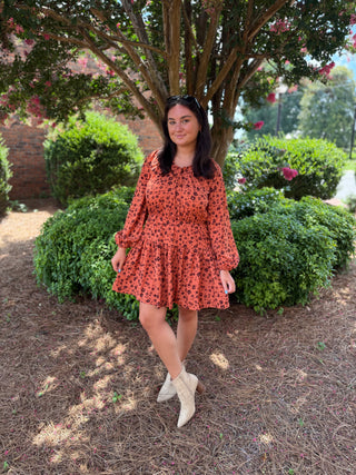 Misses Falling In Love Mini Dress