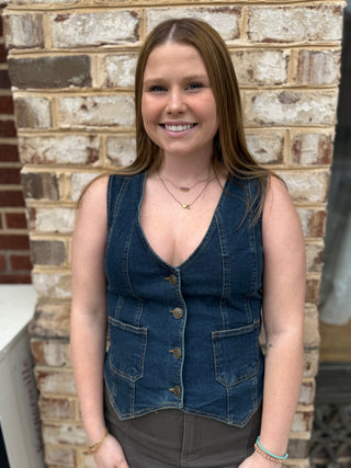 Misses Everyday Denim Vest