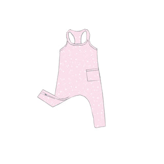 Gunamuna Cotton Tank Romper | Sparkle