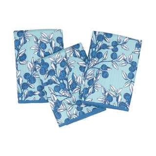 Once Again Home Co. Mighty Mini Towel 3pk | Blueberry Blue