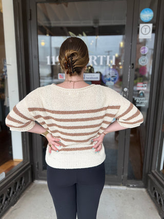 Misses Cozy Cafe Sweater