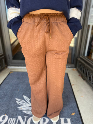 Toffee Drawstring Pants