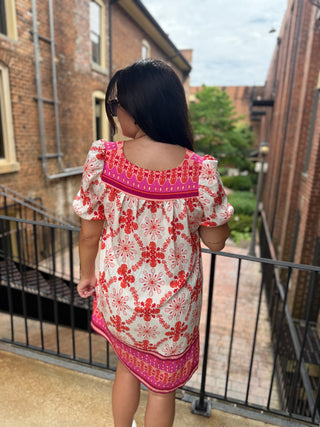 Misses Sunset Petal Dress