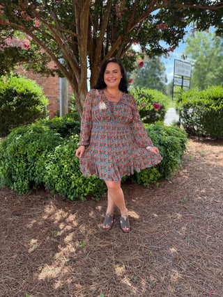 Misses Harvest Haze Mini Dress