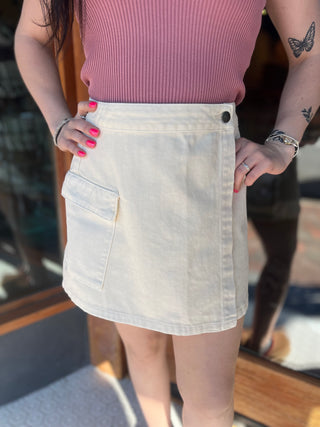 The Cargo Mini Skirt