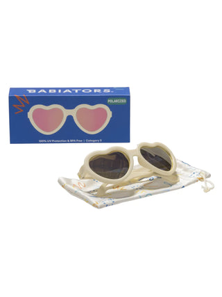 Babiators | Sweet Cream Polarized Heart