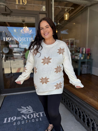 Misses Snowflakes Sweater