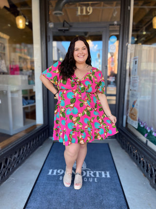 Curvy Tropical Dreams Dress