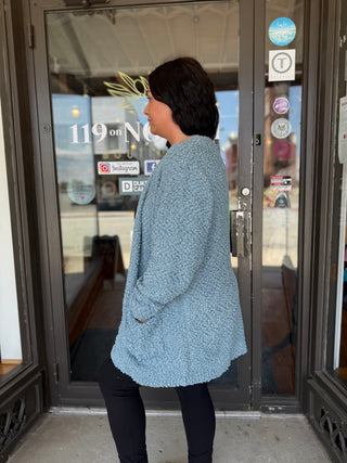 Misses Eating Popcorn Cardigan