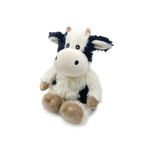 Warmies Black & White Cow Junior Plush (9")