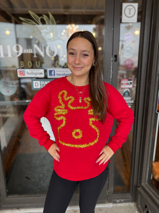 Misses Reindeer Sweatshirt
