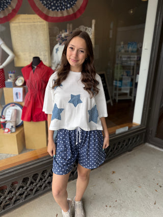 Misses Stars Lounge Shorts