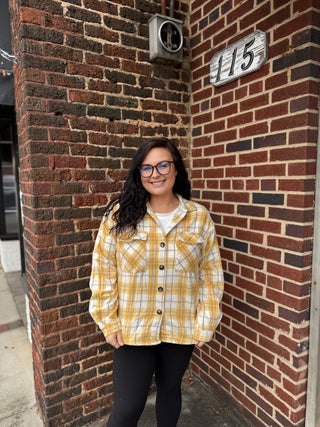 Misses Collared Shacket