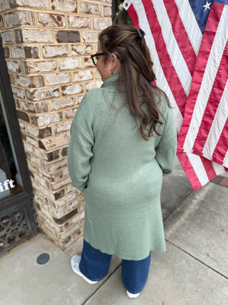 Misses Open Front Duster in Three Colors