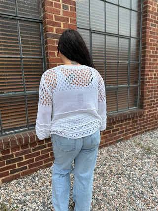 Misses Coastal Chill Sweater