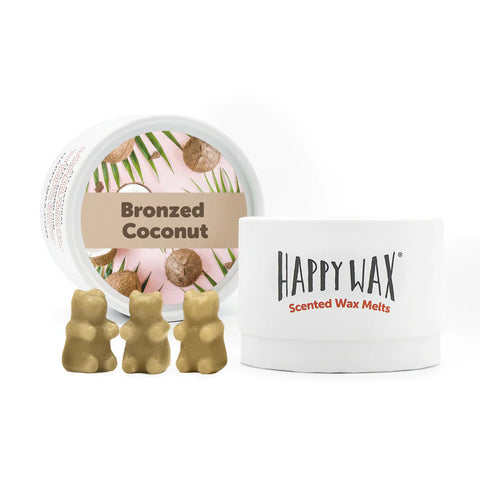 Happy Wax Melts Eco Tin | Bronzed Coconut