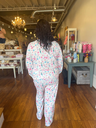 Misses Christmas Nutcracker Top and Pants Longewear