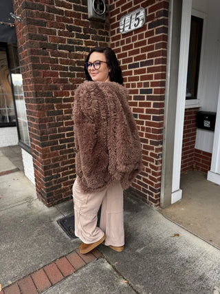 Misses Fuzzy Vest in Two Colors