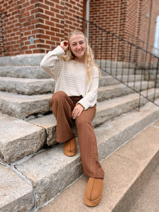 Toffee Drawstring Pants