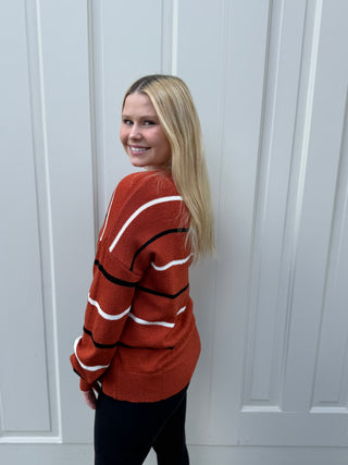 Misses Java Twist Sweater