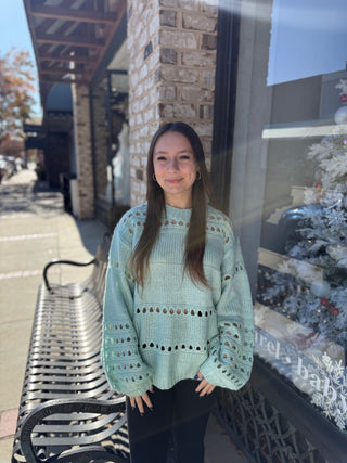 Misses Crochet Me Not Sweater