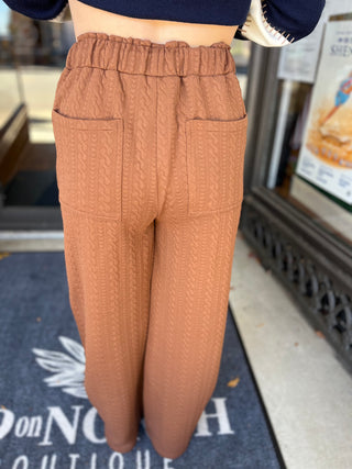 Toffee Drawstring Pants