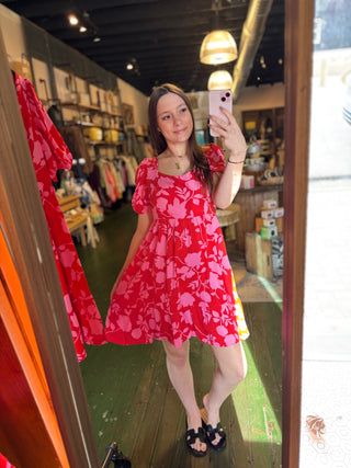 Misses Brighten My Day Mini Dress