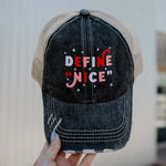 Define " Nice" Trucker Hat | Black