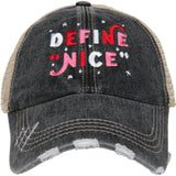 Define " Nice" Trucker Hat | Black