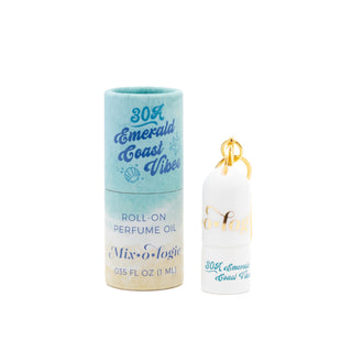 Mixologie | Emerald Coast Vibe Mini Roll-on Perfume Keychain