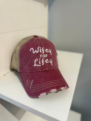 Wifey for Lifey Trucker Hat
