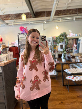 Misses Gingerbread Sweater