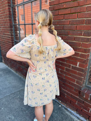 Floral Milkmaid Dress