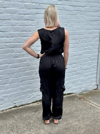 Just For You Jumpsuit | Black