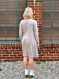 Chilly Mornings With You Dress | Mocha Latte