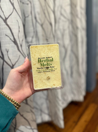 Swan Creek Drizzle Melts | Matcha Lemon Balm