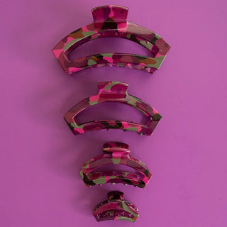 Teleties Open Tiny Clip | Garden Glam