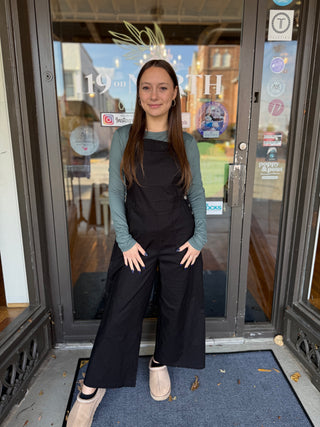 Misses Midnight Meadow Overalls