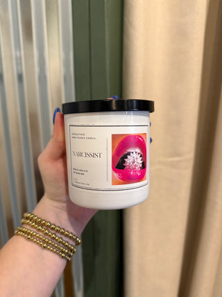 Doodlation Boutique Candles | Narcissist
