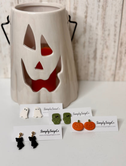 Halloween Clay Earrings | Simply Saige Co.