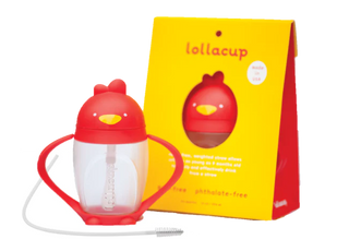 Lollaland Lollacup Straw Sippy Cup | Red