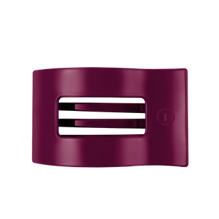 Teleties Small Flat Rectangle Hair Clip | Mulberry