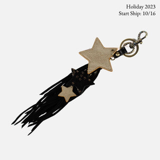 Hobo Star Tassel Keychain