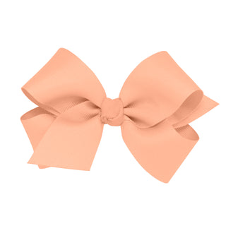 Wee Ones Medium Classic Bow |Lt Coral