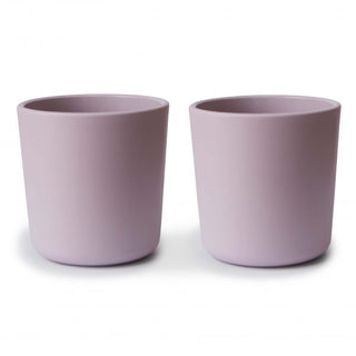 Mushie | 2PK Dinnerware Cups | Soft Lilac