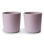 Mushie | 2PK Dinnerware Cups | Soft Lilac