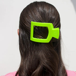Teleties Medium Flat Square Clip | Summer Brights