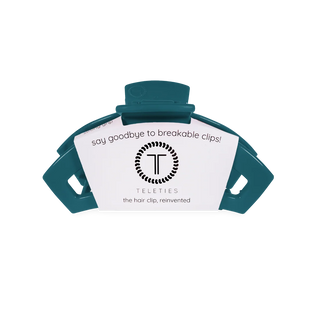 Teleties Open Medium Claw Clip | Teal With It
