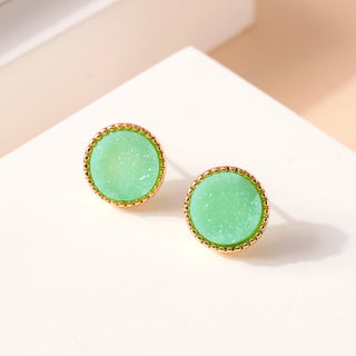 The Jade Earrings | Gold